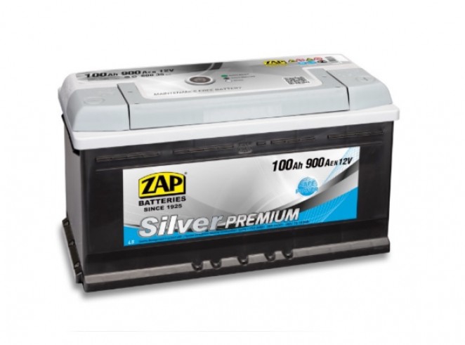ZAP 100Ah Silver Premium akumuliatorius