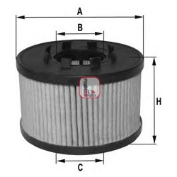 Alyvos filtras (SOFIMA) S 5033 PE