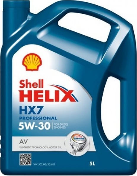 SHELL 5W30 HELIX HX7 PROFESSIONAL AV 5L