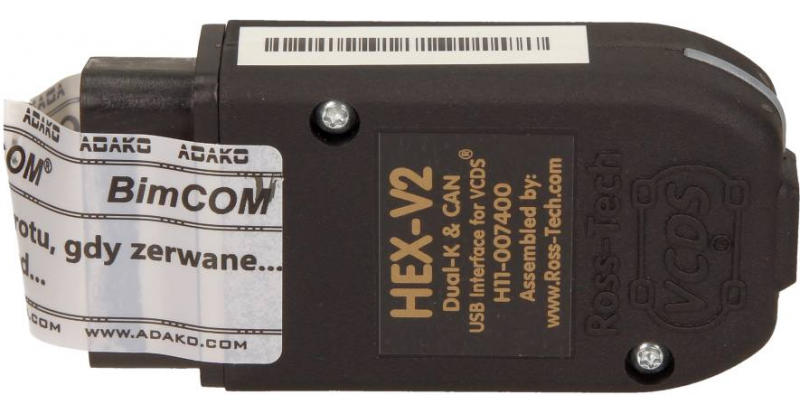 INTERFEJS VCDS HEX-V2 PRO WRAZ Z LICENCJĄ NA OPROGRAMOWANIE VCDS I VCDS-PRO