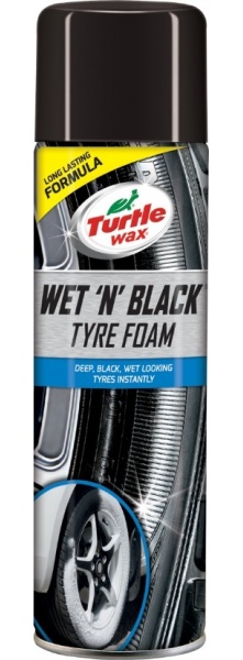 Padangų juodiklis - putos WET N BLACK Turtle Wax 500 ml