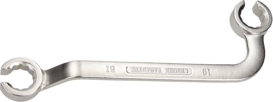 Dyzelinio variklio injektoriaus kabelio raktas  19MM (LASER) LSR 7159