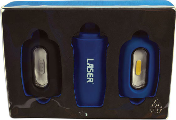 Darbo lempa  2 taškų - šviesa  baltas/UV (LASER) LSR 7058