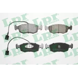 Stabdžių kaladėlės (LPR) 05P1653