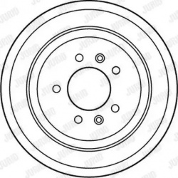 Stabdžių diskas (JURID) 562127JC