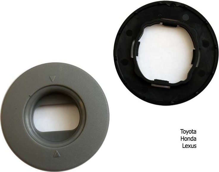 Kilimėlio laikiklis apvalus (Toyota) gray