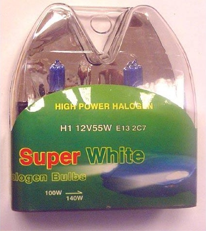 Lemputė Super White H1 12V 55W 80013