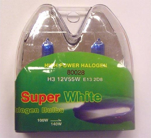 Lemputė Super White H3 12V 55W 80028