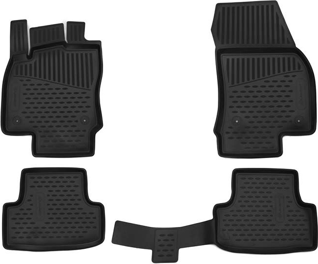 Kilimėliai 3D SEAT Ateca 2016->, 4 pcs. black /L55007