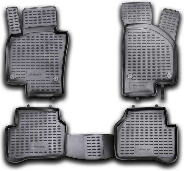 Guminiai kilimėliai 3D VW Passat B7 2011-2015, 4 pcs. /L65032