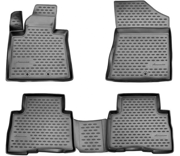 Guminiai kilimėliai 3D KIA Sorento 2012-2015, 4 pcs. /L38049G /gray