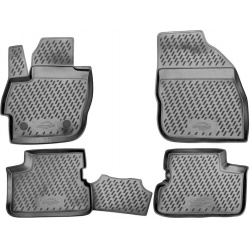 Guminiai kilimėliai 3D MAZDA 3 2009-2013, 4 pcs. /L45006G /gray