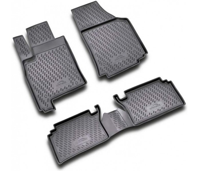 Guminiai kilimėliai 3D OPEL Meriva 2002-2010, 4 pcs. /L51017G /gray