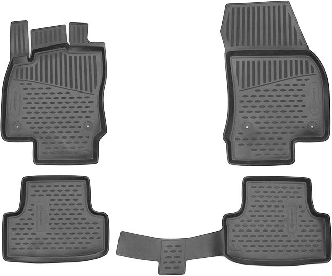 Kilimėliai 3D SEAT Ateca 2016->, 4 pcs. gray /L55007G