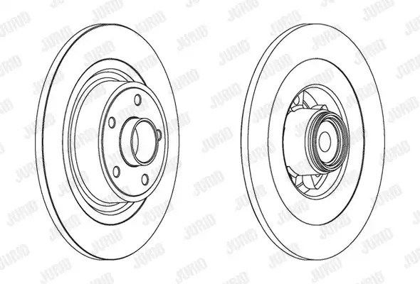 Stabdžių diskas (JURID) 562375J