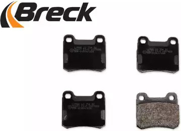 Stabdžių kaladėlės (BRECK) 20687 00 704 00