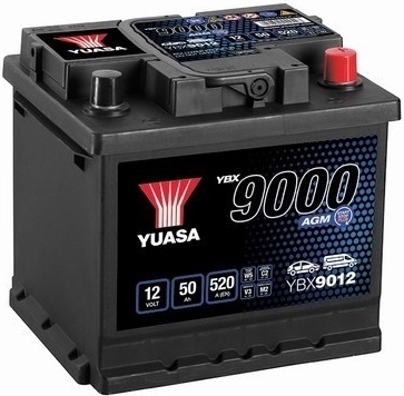 Startera akumulatoru baterija (YUASA) YBX9012