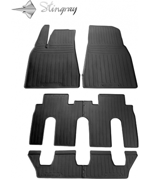 Kilimėliai TESLA Model X (7 seats) 2015->, 6 vnt. /1050026