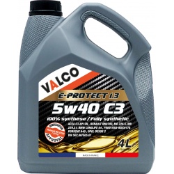 Variklinė alyva (VALCO) 5W40 C3 E-PROTECT 1.3 4L