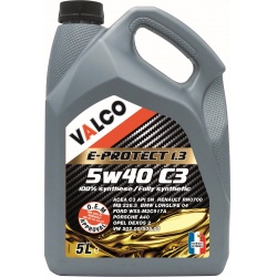Variklinė alyva (VALCO) 5W40 C3 E-PROTECT 1.3 5L