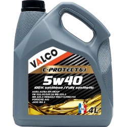 Variklinė alyva (VALCO) 5W40 C-PROTECT 6.1 4L