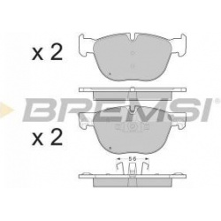 Stabdžių trinkelės BMW X5/X6 08> (BREMSI) BP3371