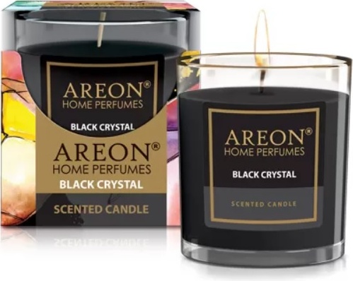 Aromatinė žvakė Black Crystal, 120g (~25 h) │Areon