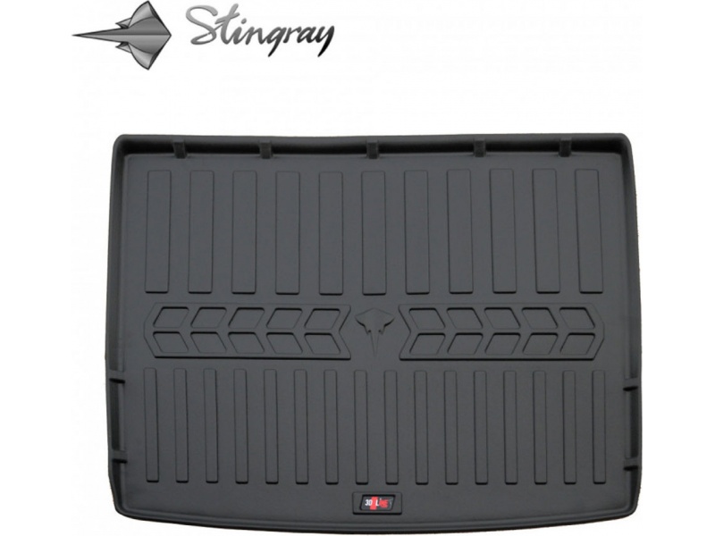 Guminis bagažinės kilimėlis JEEP Cherokee KL 2013-> black /6046011