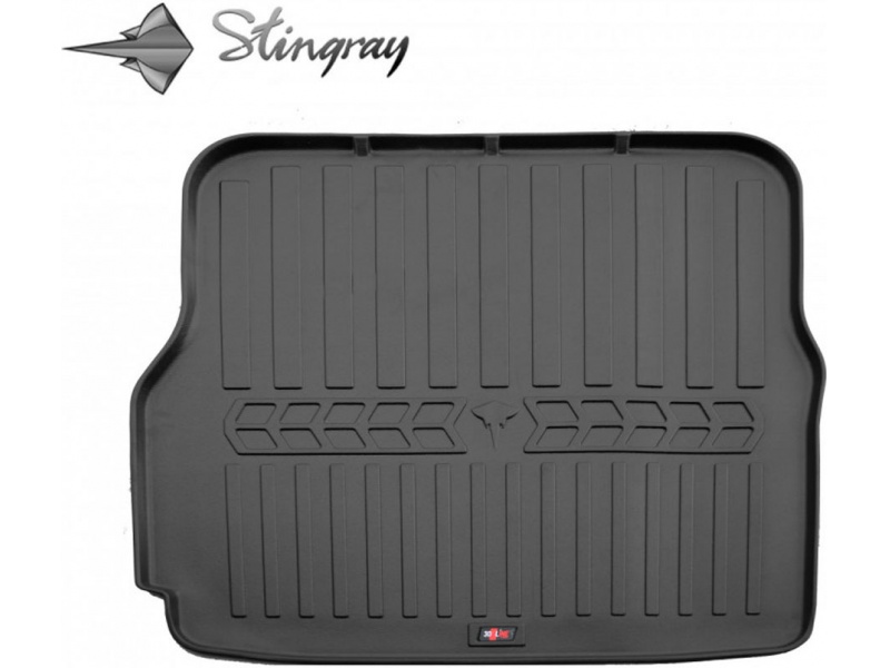 Guminis bagažinės kilimėlis TESLA Model X 2015-> (front trunk) black /6050011
