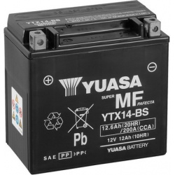 Startera akumulatoru baterija (YUASA) YTX14-BS(CP)