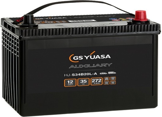 Startera akumulatoru baterija (YUASA) HJ-S34B20L-A
