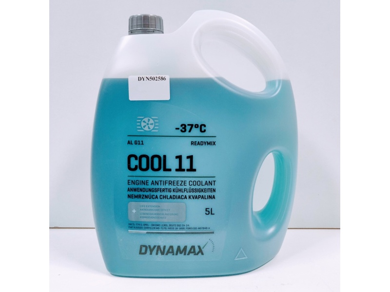 Antifrizas DYNAMAX COOL ULTRA G11 -37 C 5l (žalias)