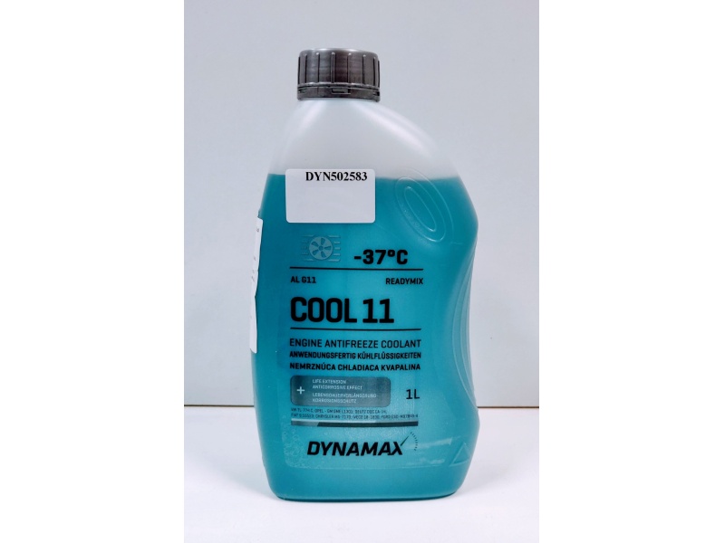 Antifrizas DYNAMAX COOL ULTRA G11 -37 C 1l (žalias)