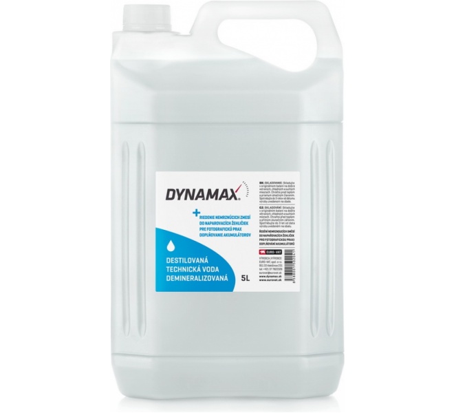 Distiliuotas vanduo DYNAMAX 5l