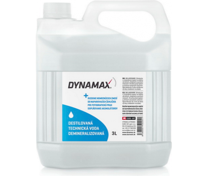Distiliuotas vanduo DYNAMAX 3l