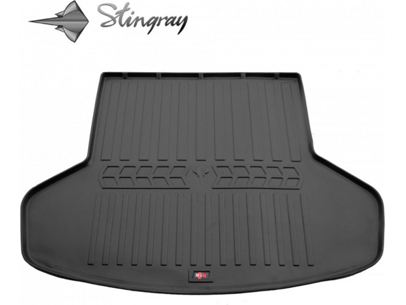 Guminis bagažinės kilimėlis TOYOTA Avensis T27 2009-2018 (universal) black /6022031