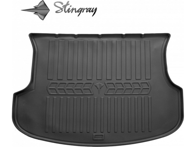 Guminis bagažinės kilimėlis KIA Sorento II XM 2009-2012 (5seats) black /6010061