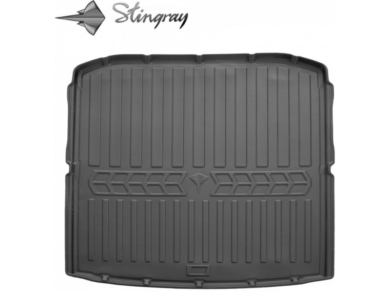 Guminis bagažinės kilimėlis SKODA Superb III 3V 2015-> (liftback) black /6020181