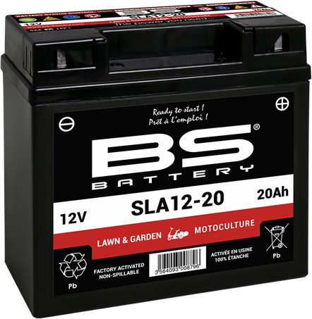 SLA12-20 (FA) SLA akumuliatorius (žoliapjovėms) (BS-BATTERY) BS300879