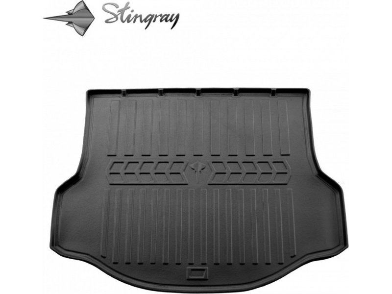 Guminis bagažinės kilimėlis TOYOTA RAV 4 XA40 2013-2018 (donut spare wheel) black /6022081