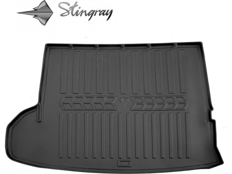 Guminis bagažinės kilimėlis TOYOTA Highlander XU50 2013-2019 (5 seats) black /6022381