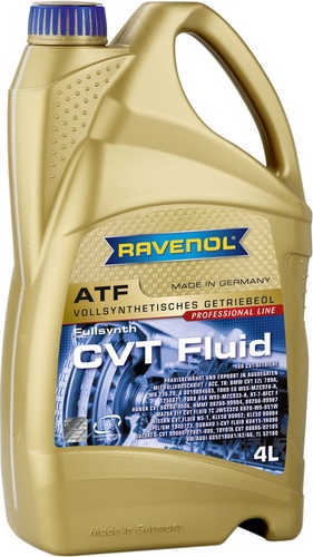 Alyva automatinei pavarų dėžei RAV ATF CVT FLUID 4L (RAVENOL) RAV ATF CVT FLUID 4L