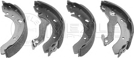 Stabdžių trinkelių komplektas (MEYLE) 37-14 533 0017