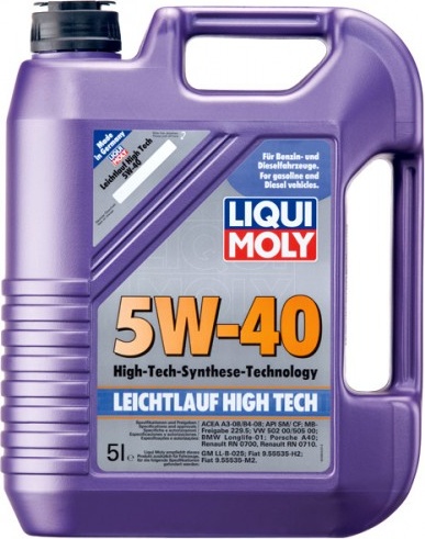 LIQUI MOLY Liqui Moly Leichtlauf High Tech 5W40 5L