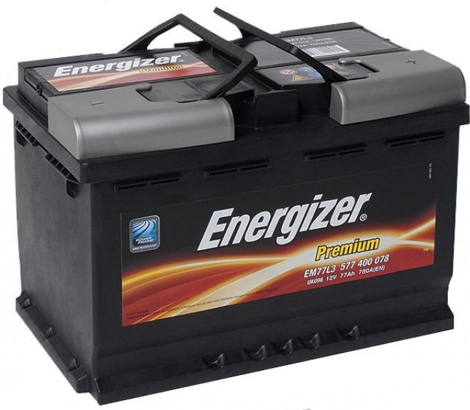 Energizer 77 Ah Premium akumuliatorius