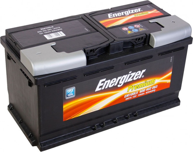 Energizer 100Ah Premium akumuliatorius