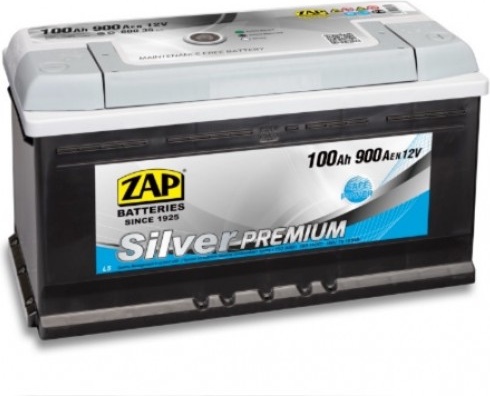 ZAP 100Ah Silver Premium akumuliatorius