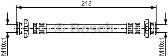 Stabdžių žarnelė (BOSCH) 1 987 476 663