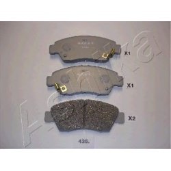 Stabdžių kaladėlės (ASHIKA) 50-04-435