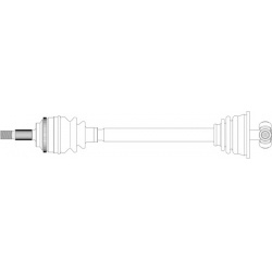 Pusašis - kardaninis velenas (GENERAL RICAMBI) RE3330